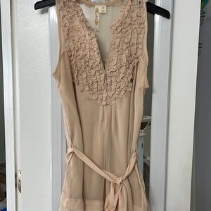 Adiva size medium ruffled blouse